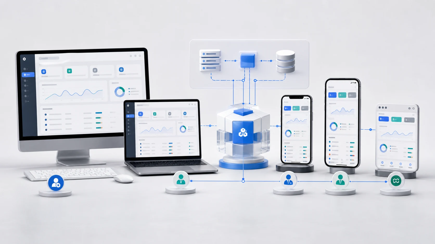 Web、App、H5 和小程序多端协同的交付场景